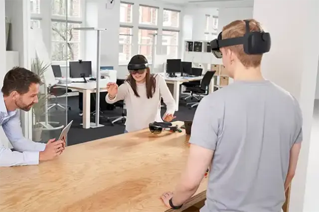 Augmented reality in the office