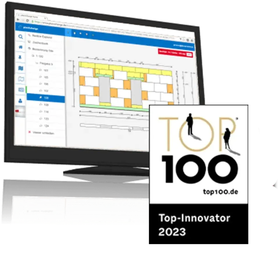 planXchange Software mit Top-Innovator 2023 Auszeichnung